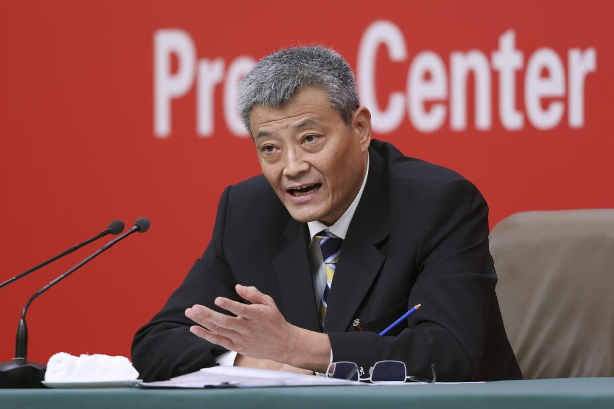 Xiao Pei, deputy secretary of the Communist Party's Committee for Discipline and Inspection