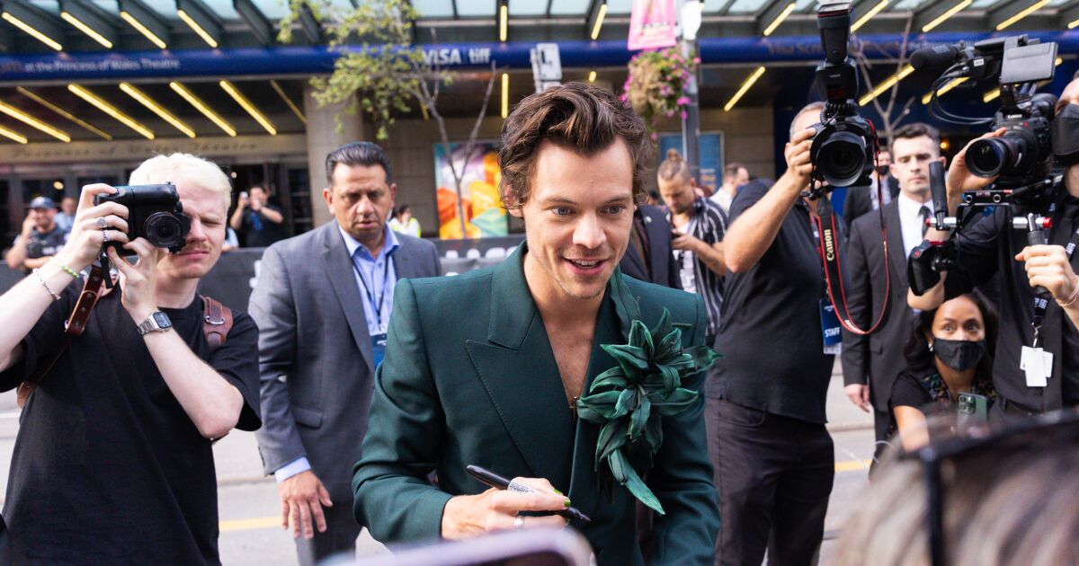 TIFF 2022: Harry Styles feels ‘lucky’ at ‘My Policeman’ premiere
