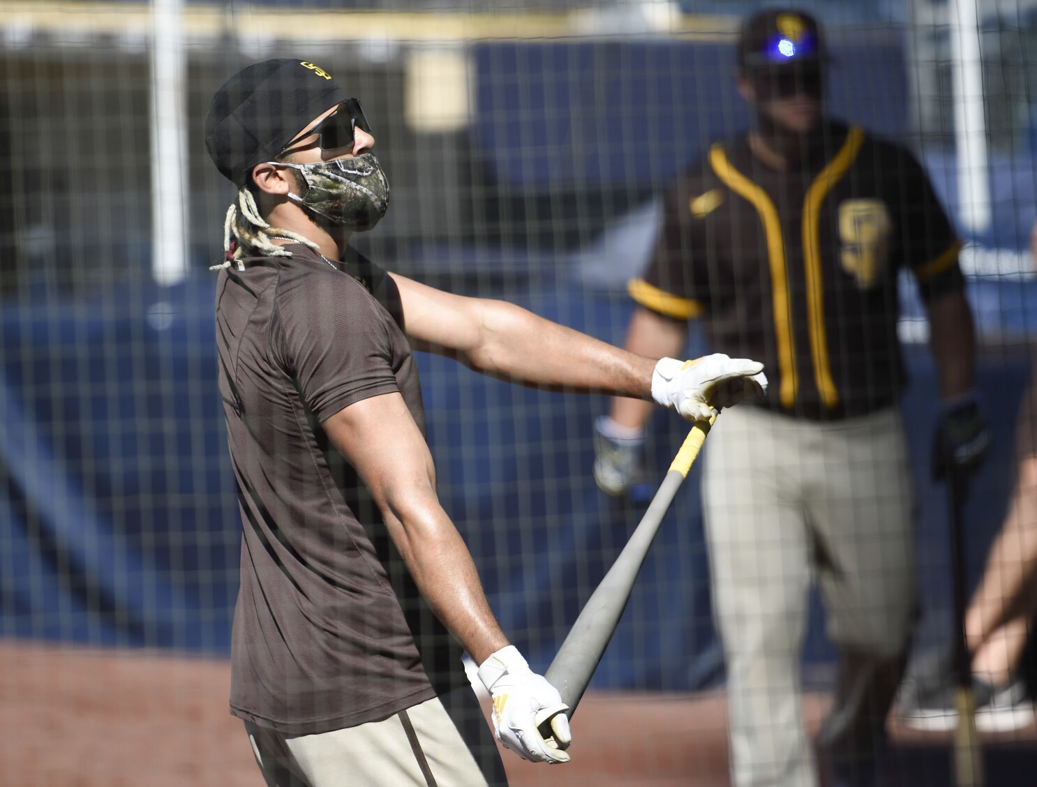 Fernando Tatis Jr Padres Masked Man Exudes Cool The San Diego Union Tribune