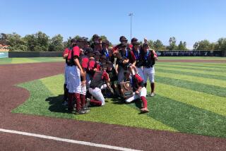 JSerra's baseball team gathers for a photo after winning the Southern California Division I championship game June 26, 2021.