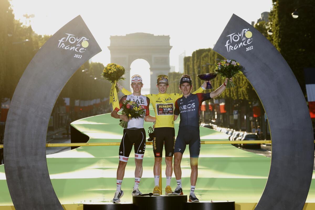 Champion-in-waiting Jonas Vingegaard leads Tour de France back to Paris -  The Japan Times