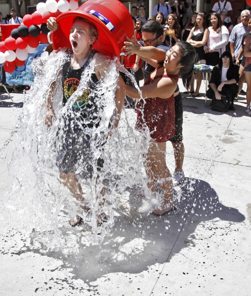 Photo Gallery: Glendale High School takes the Ice Challenge for ALS