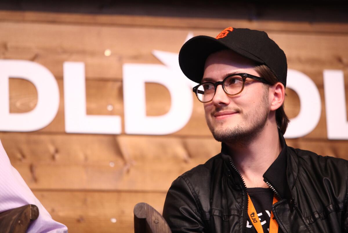 Alexander Ljung, chief executive of SoundCloud, said he expects a partnership with Warner Music Group to generate significant revenue for the record label's artists in the months and years to come. Above, Ljung in 2012.