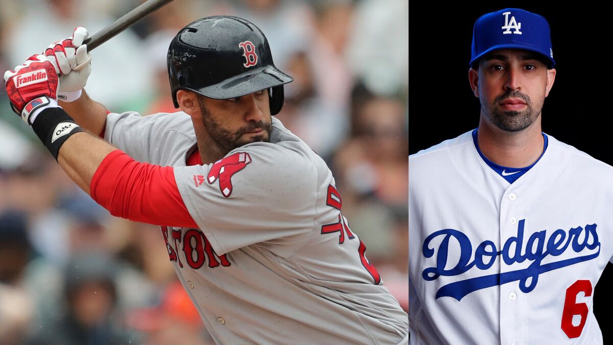 Dodgers hitting coach revitalized J.D. Martinez’s swing despite lack of