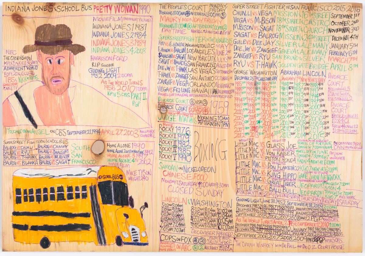 Daniel Green's "Indiana Jones School Bus." (The Good Luck Gallery)