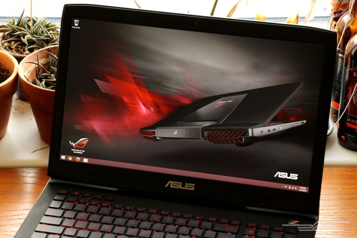 The Asus ROG G751’s 17-inch IPS screen is a huge improvement over the last model’s grainy TN panel.