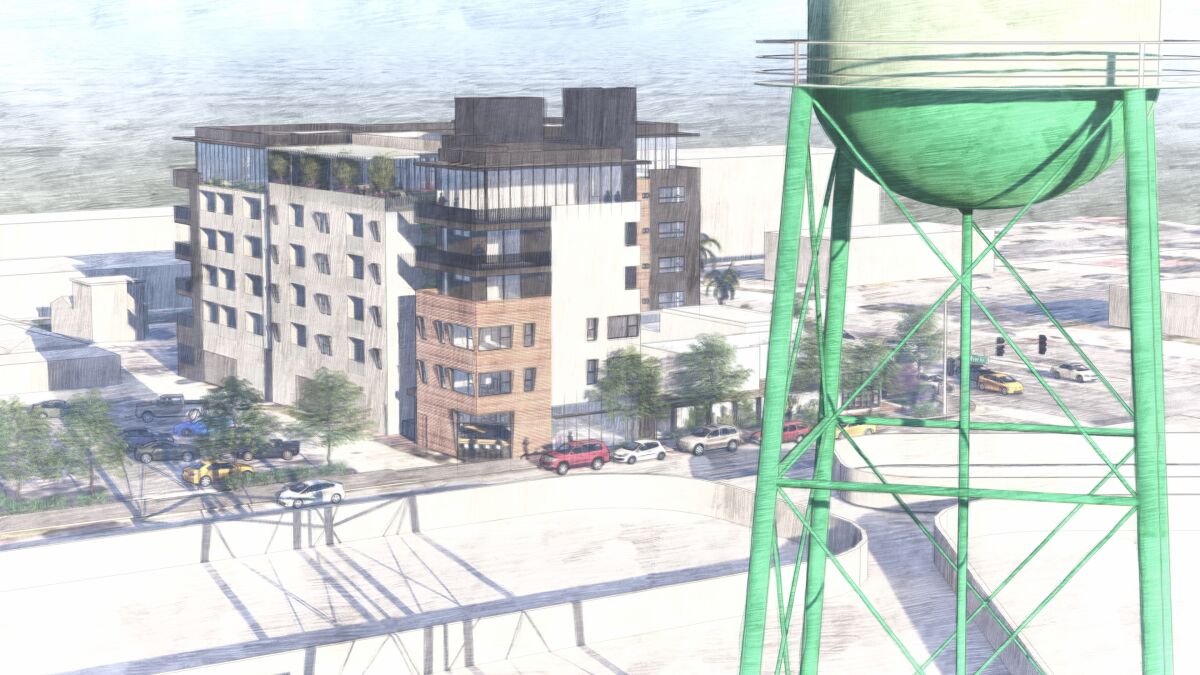 Construction started this week on 4250 Oregon Street, which will have 94 apartments averaging under 600 square feet.