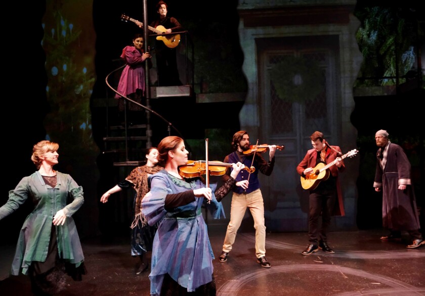 Lamb's Players Theatre's "A Christmas Carol."