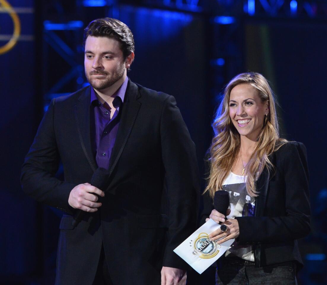 Chris Young and Sheryl Crow announce record of the year