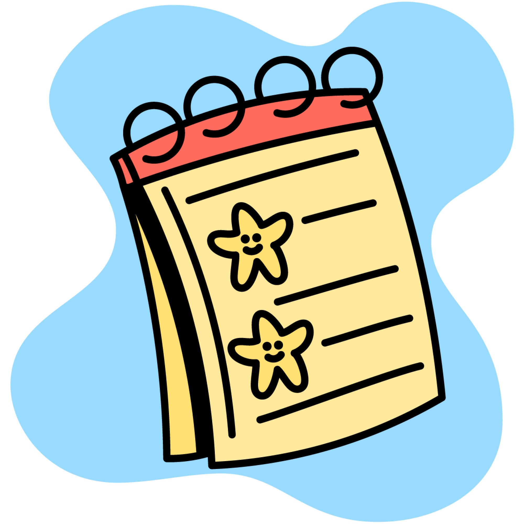 Illustration of a to-do list
