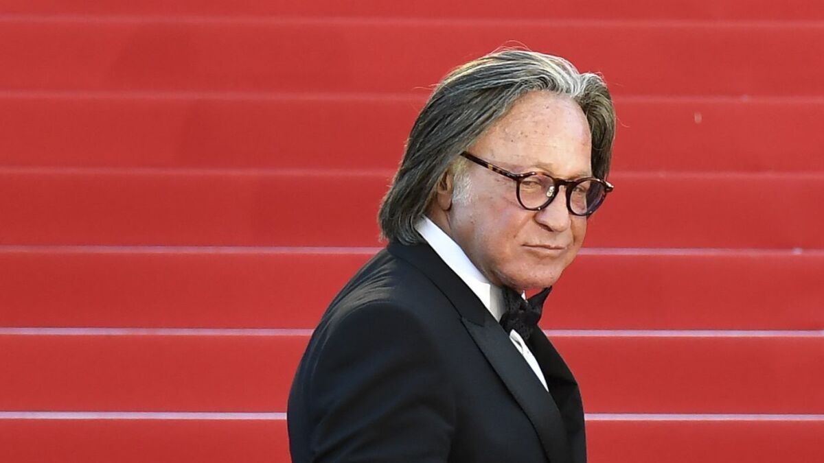 Mohamed Hadid arrives at a screening at the 2017 Cannes Film Festival.