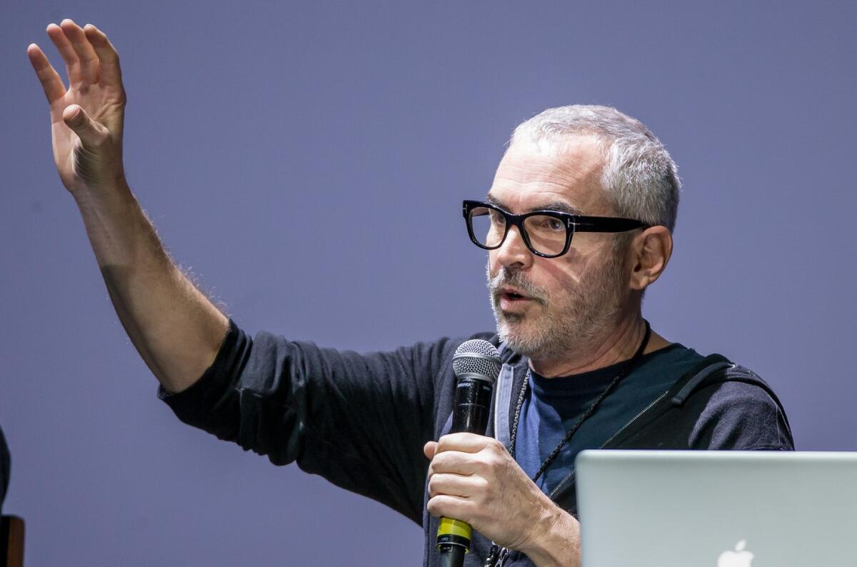 El realizador Alfonso Cuarón en una imagen de archivo.