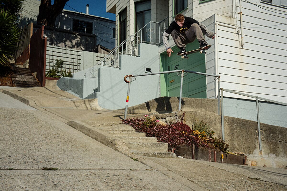 San Francisco pro skater Walker Ryan's novel, "Top of Mason" Angeles Times