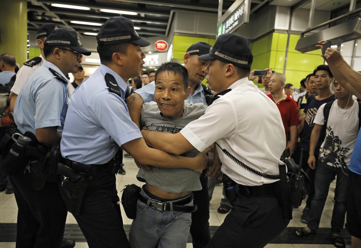 Unrest in Hong Kong