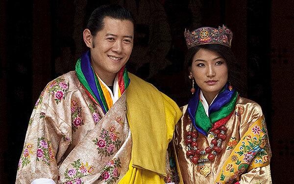 Royal Bhutan couple