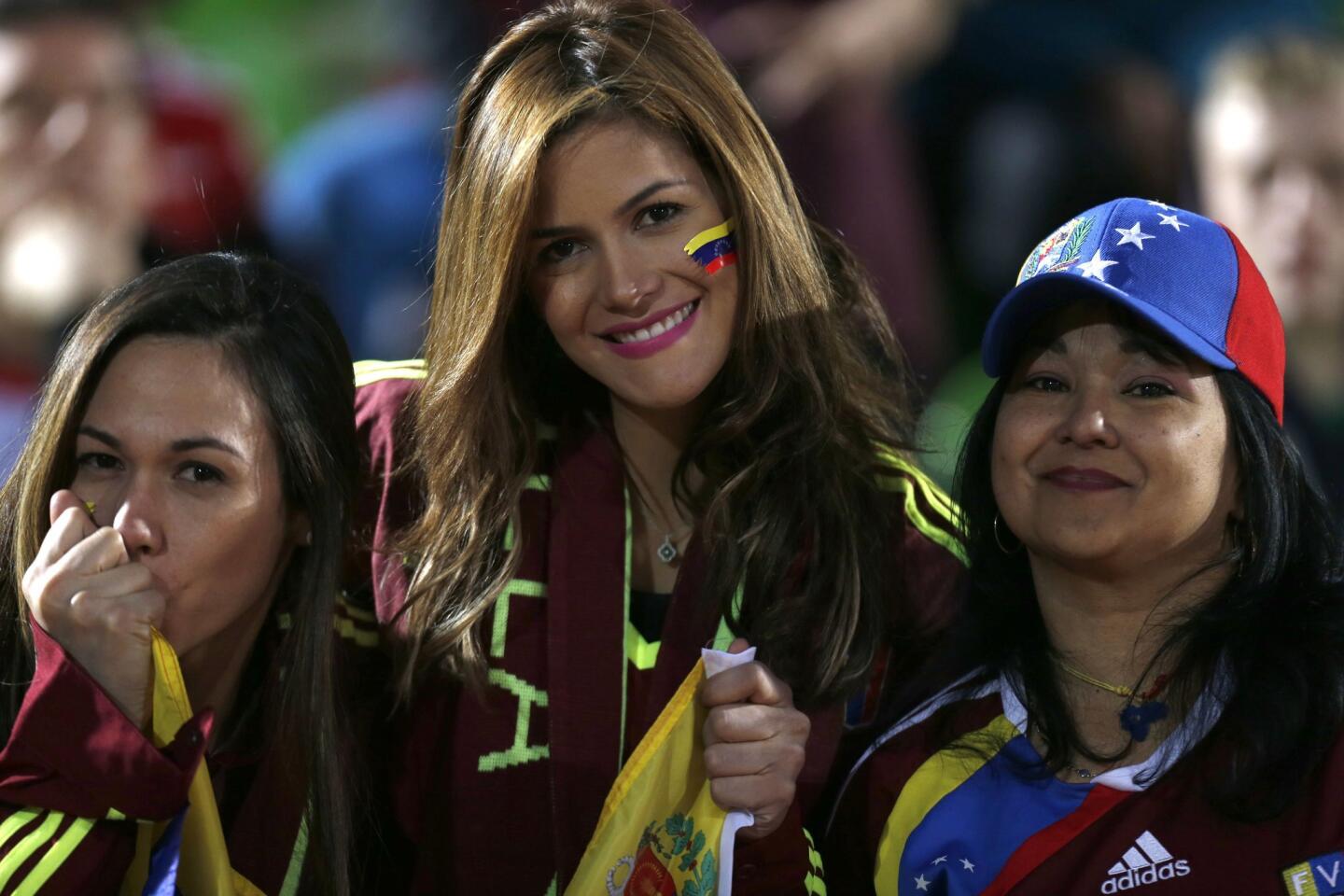 APphoto_Chile Soccer Copa America Peru Venezuela