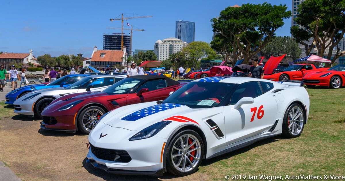 The Corvette Owners Club of San Diego sponsored the show.
