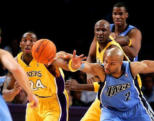 Lakers Kobe Bryant Derek Fisher