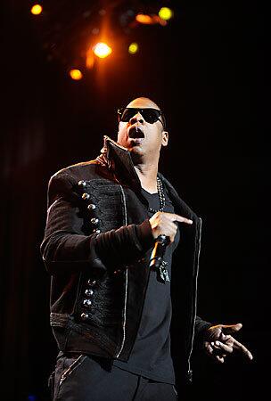 Jay-Z in concert at Staples Center