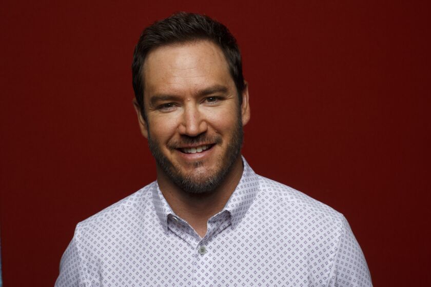 SAN DIEGO, CALIF. -- JULY 20, 2018-- Mark-Paul Gosselaar from the television series "The Passage" photographed in the L.A. Times Photo and Video Studio at Comic-Con 2018, in San Diego, Calif., on July 20, 2018 (Jay L. Clendenin / Los Angeles Times)