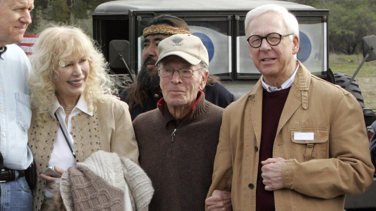 Loretta Swit, Gene Reynolds and Bill Christopher of "MASH"