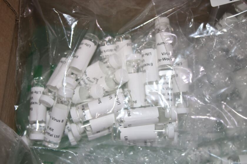 On March 12, border patrol officials discovered fake coronavirus test kits at the Los Angeles International Airport that were shipped from the United Kingdom. Officials are on the lookout for more bogus kits.