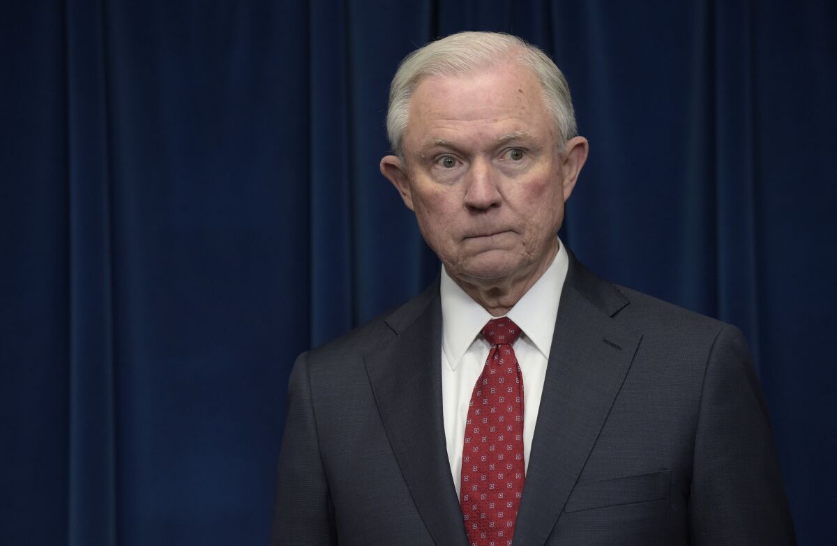 Atty. Gen. Jeff Sessions said last month that he had read a summary of the Justice Department report on Chicago and worried that officers were pulling back on the streets over fear of getting in trouble.