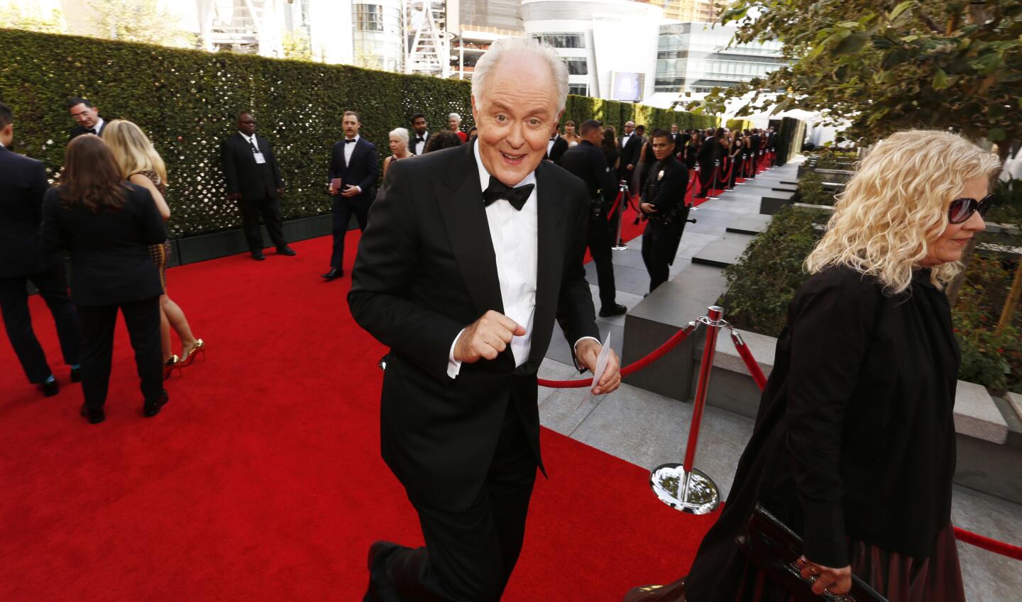 John Lithgow arriving at the 69th Emmy Awards at the Microsoft Theater in Los Angeles.