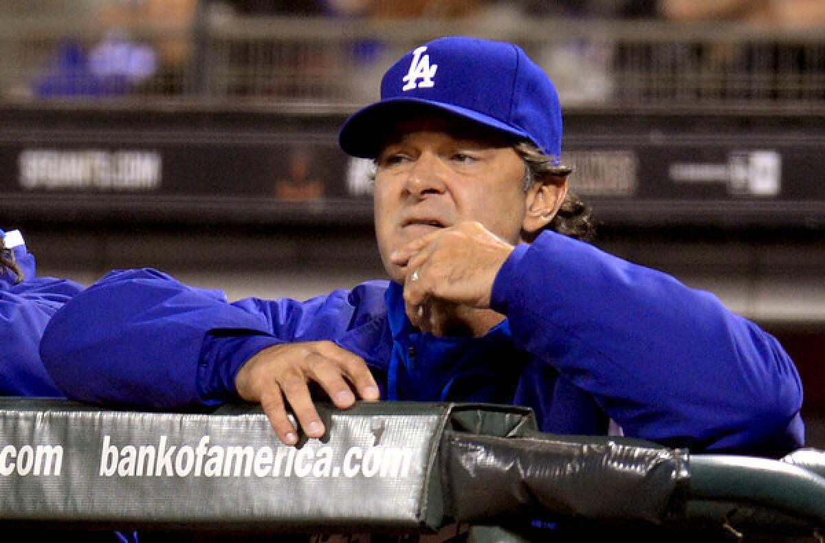 Dodgers Manager Don Mattingly says he thinks there's an upswing in violent behavior, not just among sports fans, but all over the world.