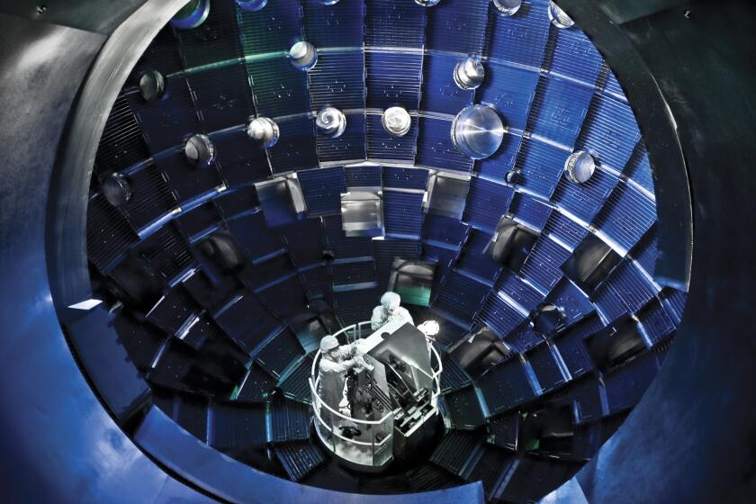 Target chamber from the National Ignition Facility 