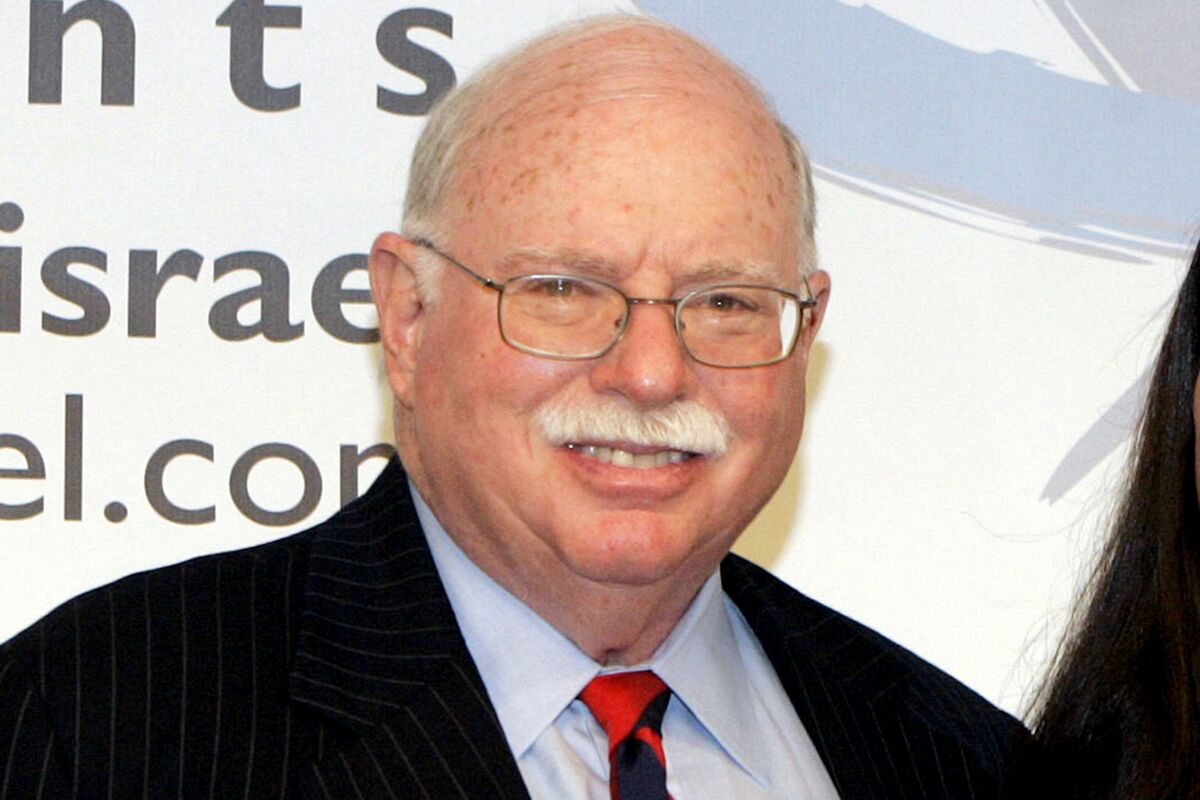 FILE - Philanthropist Michael Steinhardt, founder of Taglit-Birthright Israel, poses for photos, May, 31, 2006, in New York. Steinhardt has agreed to turn over $70-million worth of stolen antiquities and will be subject to an unprecedented lifetime ban on acquiring antiquities, the Manhattan district attorney announced Monday, Dec. 6, 2021. (AP Photo/Taglit-birthright, David Karp, File)