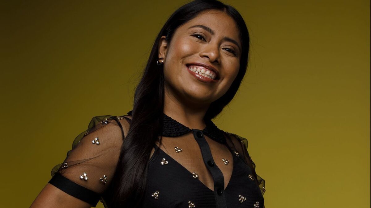 Yalitza Aparicio, photographed in West Hollywood in early February.