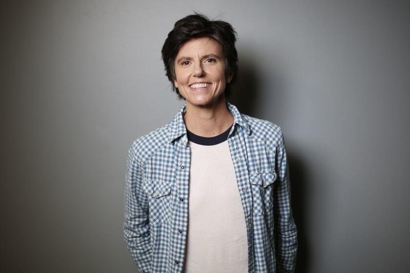 LOS ANGELES, CALIF. -- WEDNESDAY, SEPTEMBER 7, 2016: Comedian Tig Notaro, whose new Amazon comedy "One Mississippi," about the aftermath of the sudden death of her mother, premieres this week, at the SAG-AFTRA Foundation in Los Angeles, Calif., on Sept. 7, 2016. (Gary Coronado / Los Angeles Times)