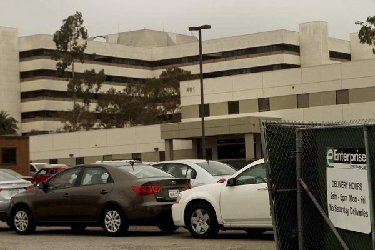 In 2011, Enterprise was storing rental cars on VA property in West Los Angeles.