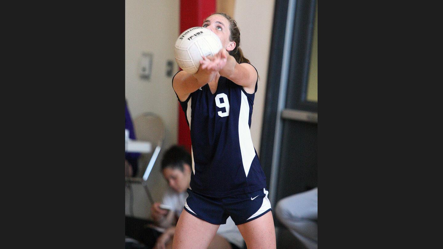 Photo Gallery: Holy Family vs. St. Monica Academy girls' volleyball