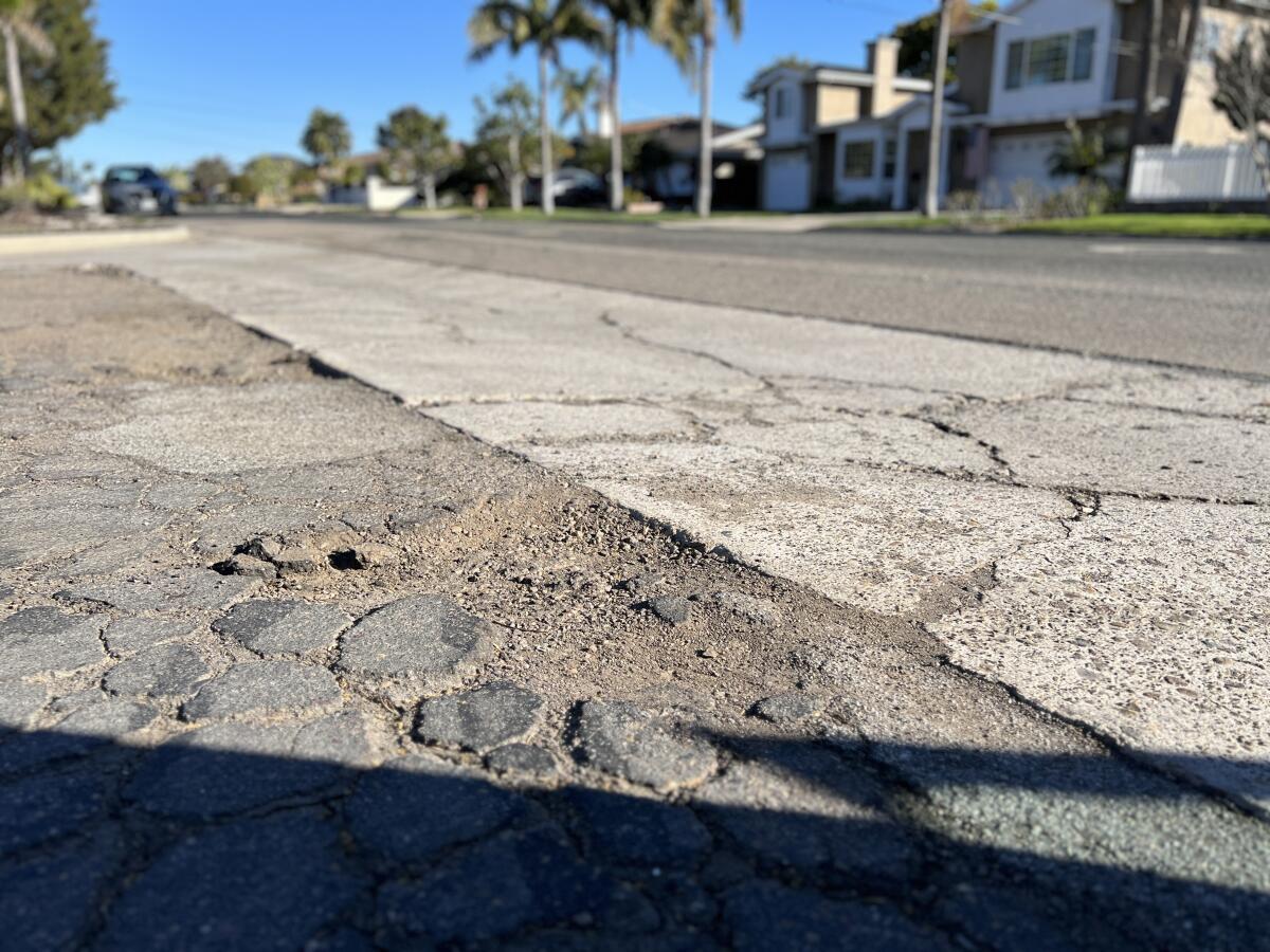 San Diego doesn't “really have a dedicated source of funding” for street repairs.