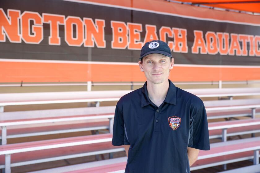 Nick Graffis is the new head coach of the Huntington Beach High boys' water polo team.