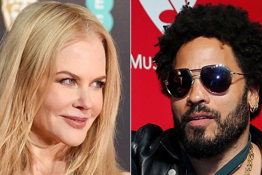 Nicole Kidman and Lenny Kravitz were once engaged, she says in a new interview.