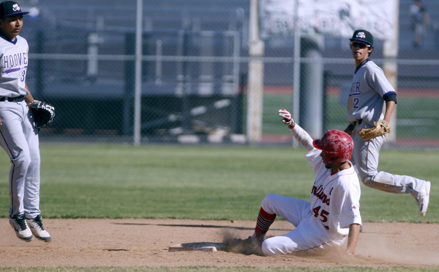 Photo Gallery: Hoover High School baseball vs. Burroughs High School