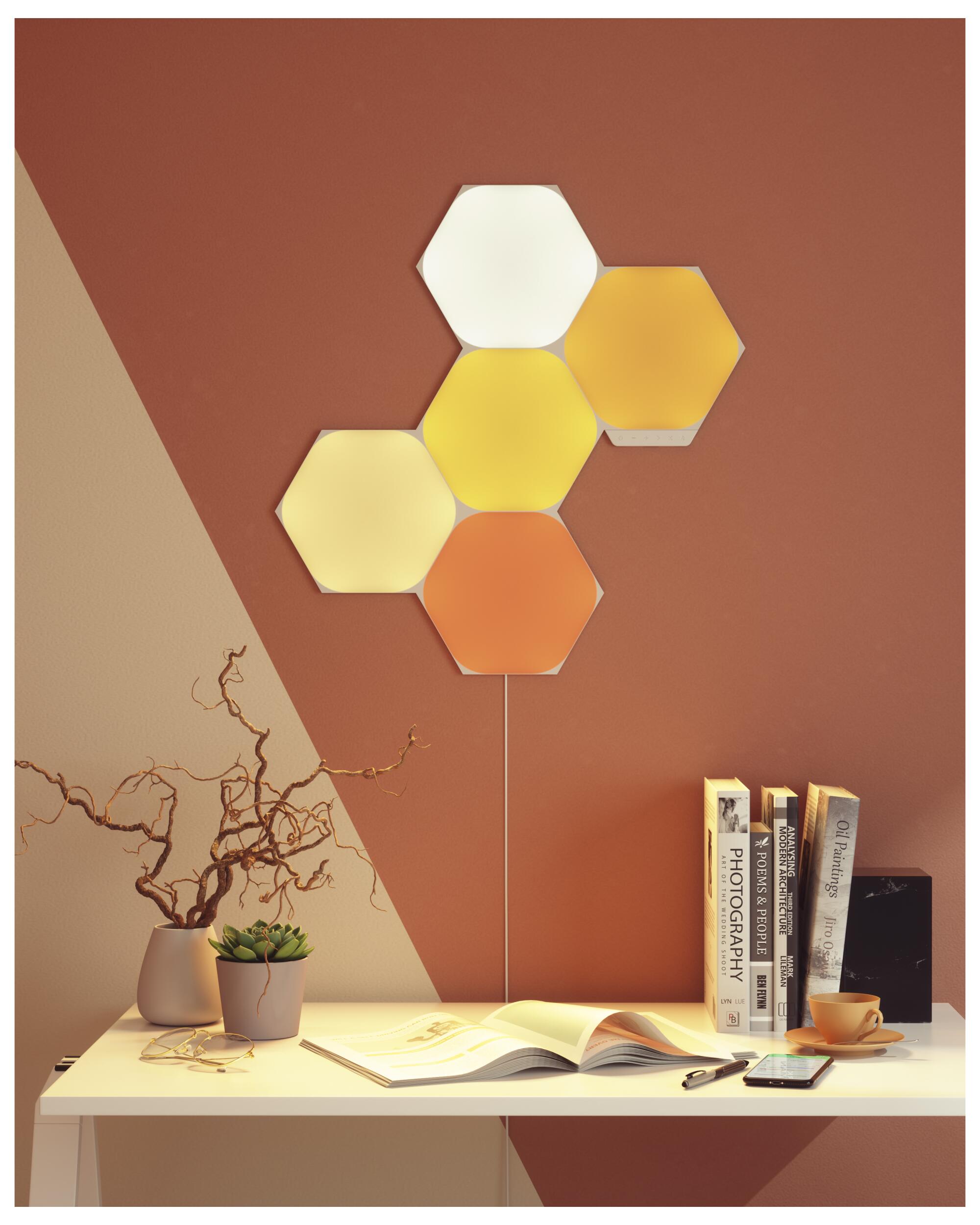 The Hexagon Smarter Kit by Nanoleaf