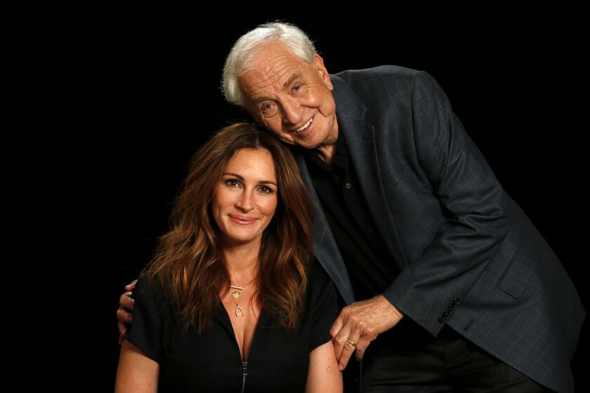 Garry Marshall, who died Tuesday at 81, and Julia Roberts sat together for an interview in April.