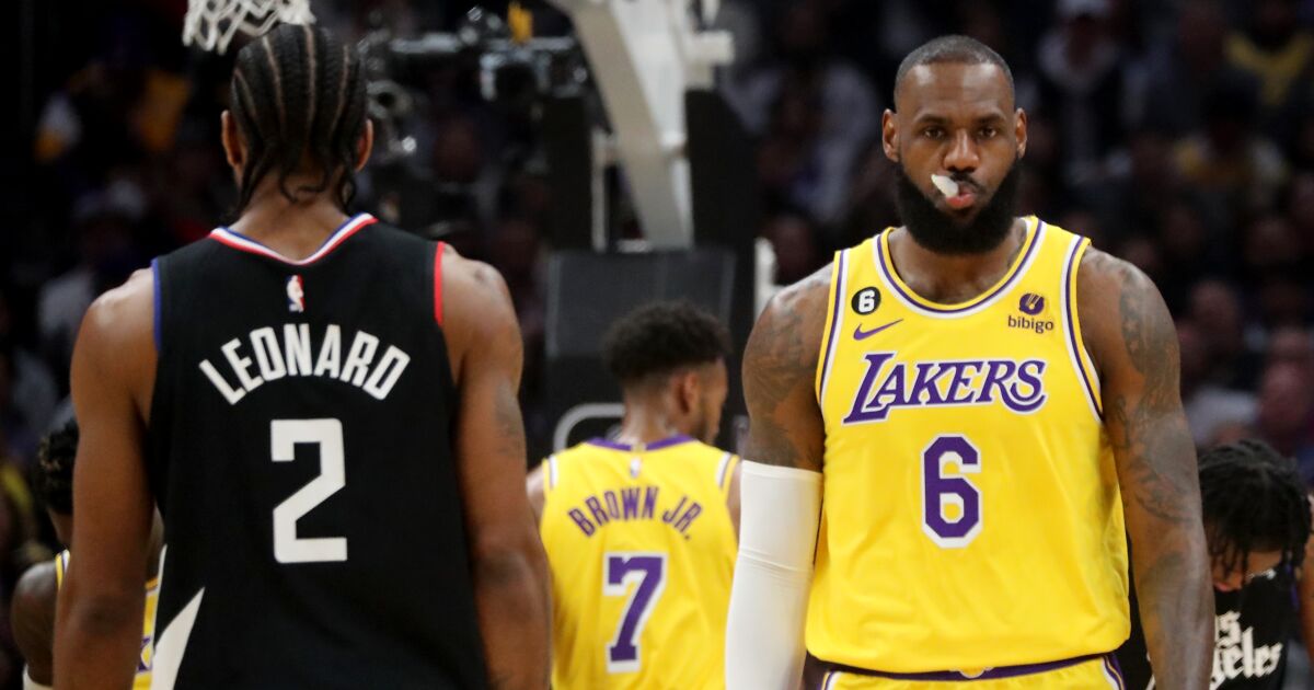 La défaite des Lakers face aux Clippers révèle qu’ils ne se disputeront pas le titre NBA