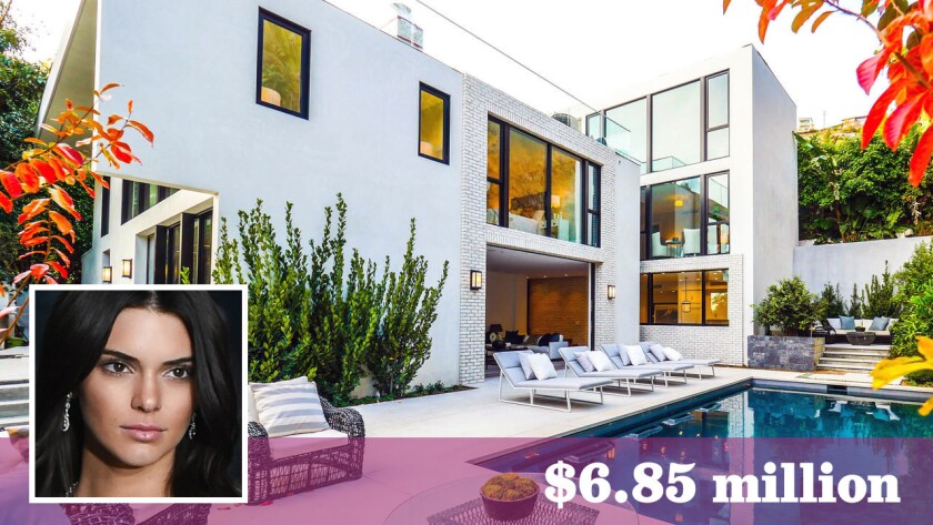 Kendall Jenner sells modern Hollywood Hills mansion for $6.85 million ...