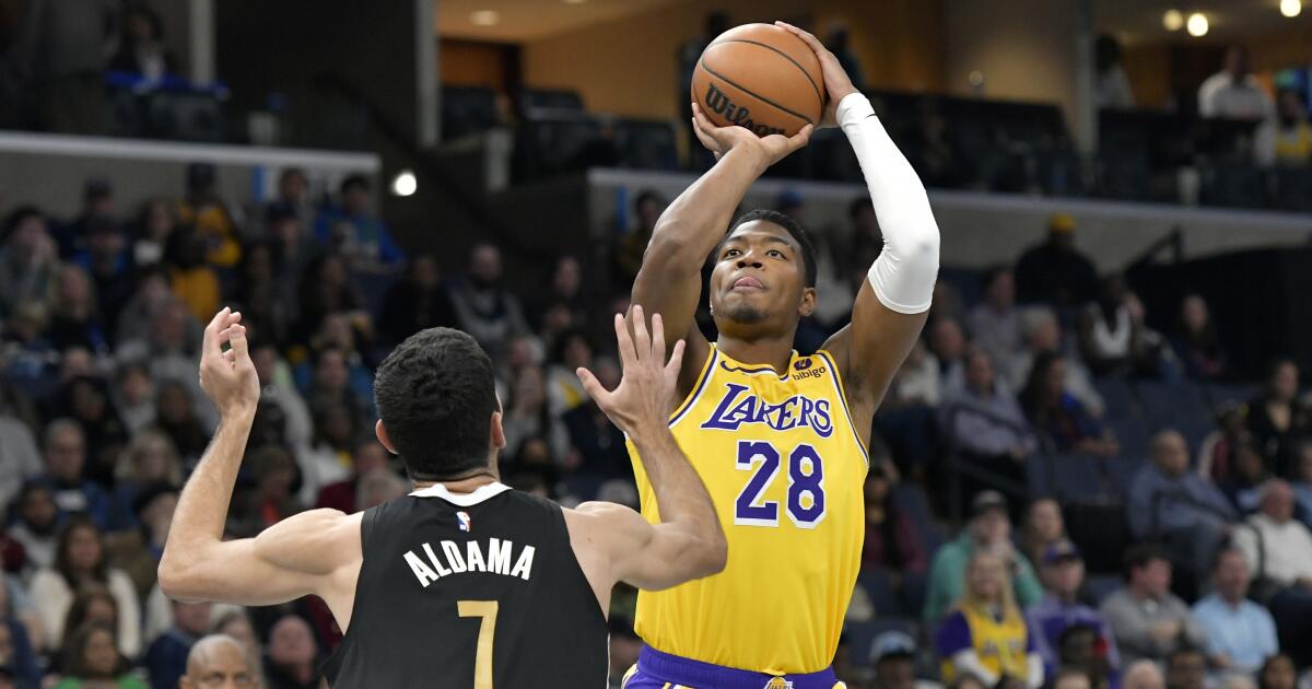 Rui Hachimura, Lakers'ın kazanmasıyla Memphis adına bir kez daha şanssız kaldı