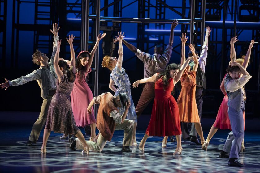 The Broadway-bound production of "Dancin'," now playing at The Old Globe.