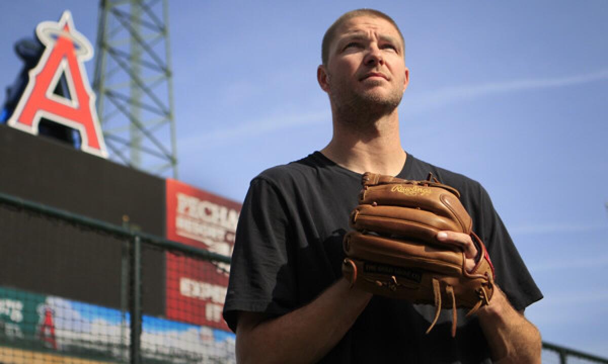 The Angels parted ways with reliever Ryan Madson on Monday.