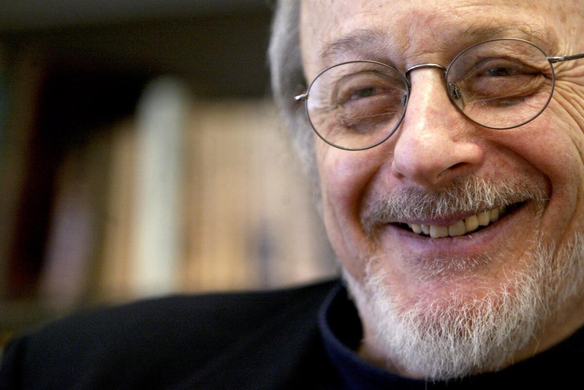 Author E.L. Doctorow, photographed here in 2004 in his office at New York University, died at 84.