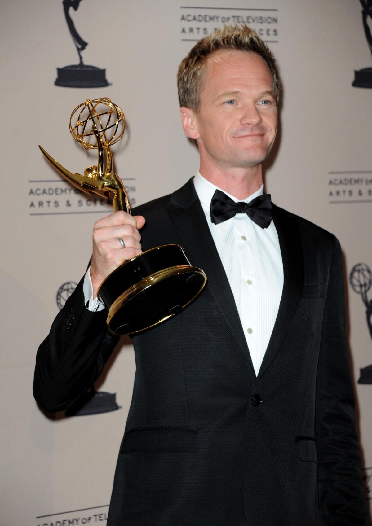 Neil Patrick Harris won an Emmy for his role as producer/host of the Tony Awards.