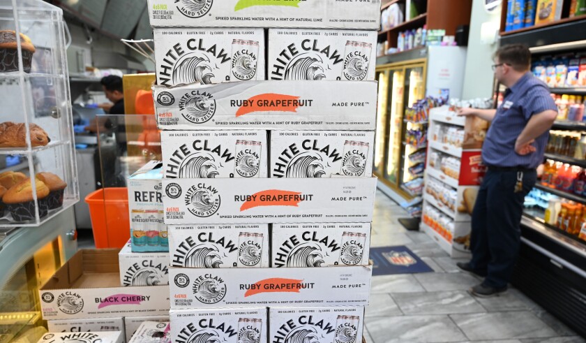 White Claw cartons