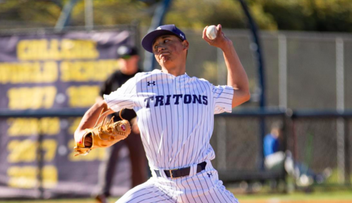 UC San Diego junior left-hander Izaak Martinez closed out Friday's victory at Long Beach State.